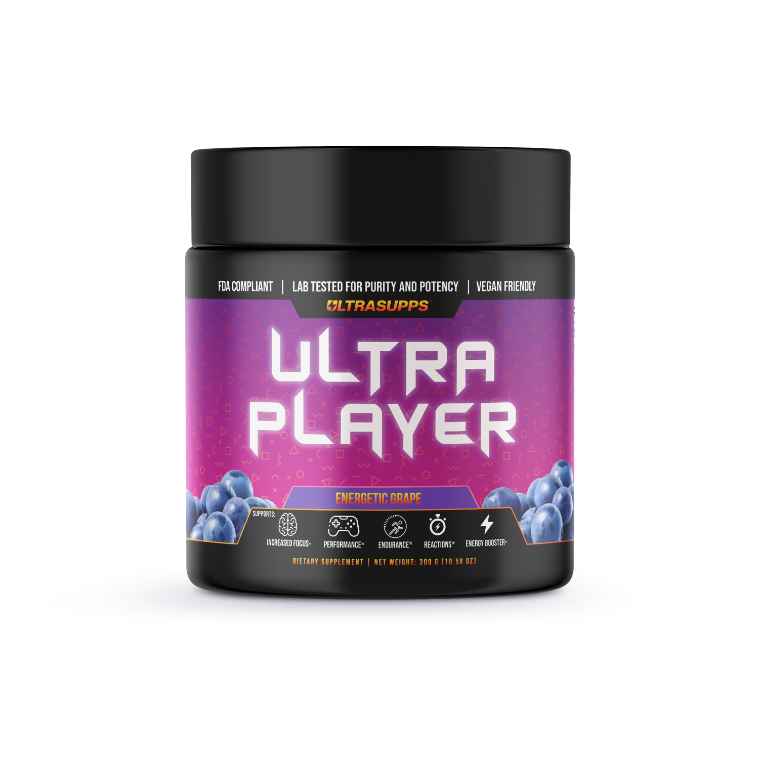 Ultra Player | Energy + Focus Supplement For Gamers