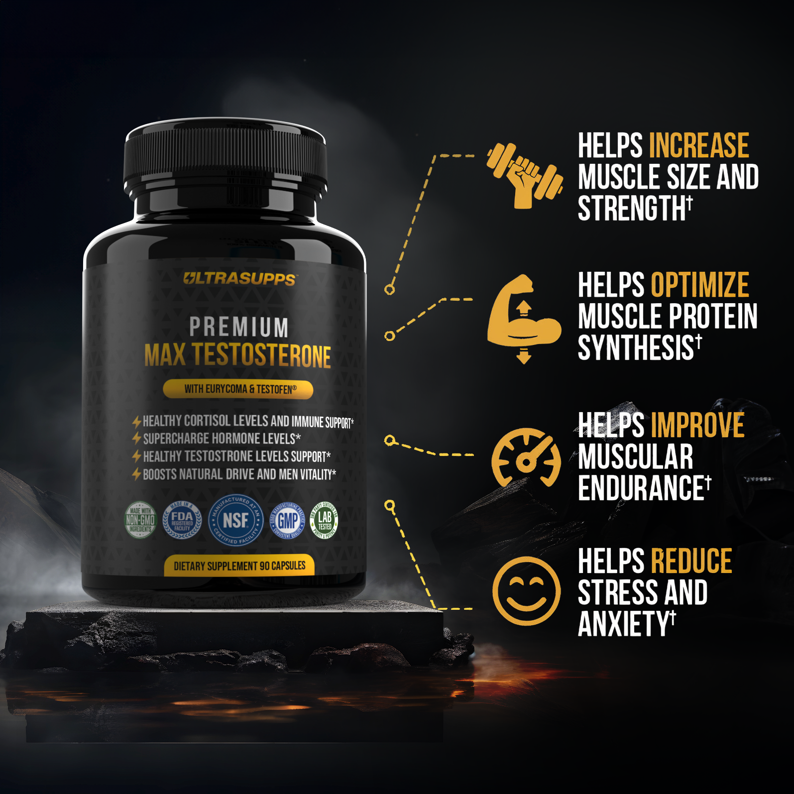 ULTRA MALE STACK - ALL-IN-ONE MALE POWERHOUSE