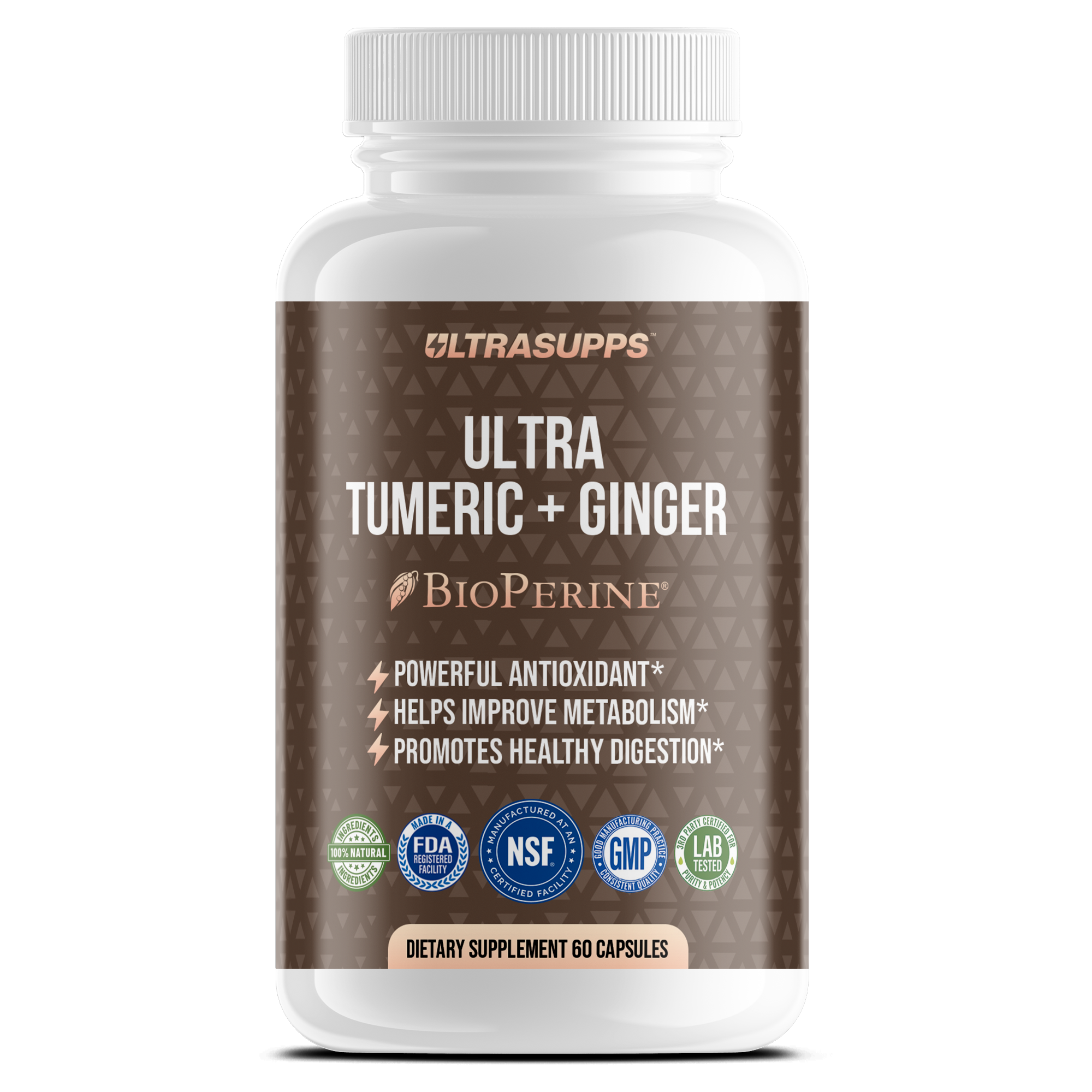 Ultra Tumeric + Ginger With BioPerine